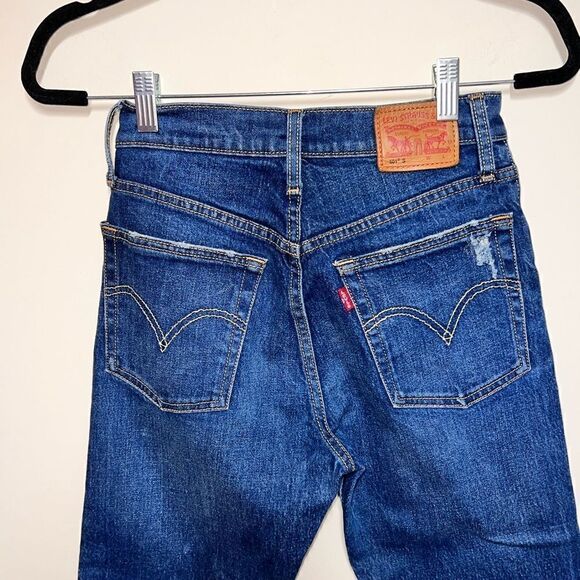 Levi's Revolve Women's 501 High Rise Skinny Jeans Can't Touch This Womens 24 R - Picture 6 of 10